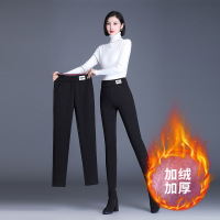 佚貌YIMAO 裤子女2021冬季加绒加厚保暖棉裤一体女士妈妈打底裤外穿秋冬款女裤