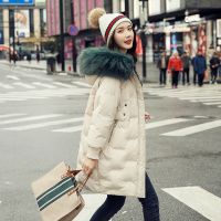 佚貌YIMAO 羽绒服女2021冬季新款过膝时尚气质中长款宽松加厚白鸭绒外套