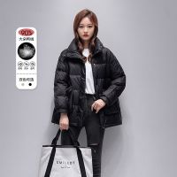 佚貌YIMAO 羽绒服女2021冬季新款短款韩版90绒白鸭绒服女大码女装女式羽绒服