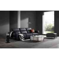 喜临门全皮沙发墨璃黑CO G370