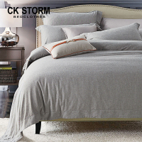 CK STORM家纺 床品田园系列全棉床上四件套舒适纯棉经典款床上用品1.5/1.8米单/双人床单枕套