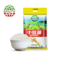 水中鲤 丝苗米大米 南方籼米山泉水灌溉 广东油粘米 10kg小丝苗 超市同款