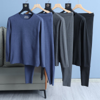 svip~精致礼盒+双面德绒!秋冬男士高弹打底保暖内衣套装秋衣秋裤