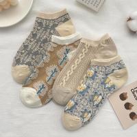 文艺复古袜子女短袜ins潮夏季薄款可爱日系低帮浅口船袜春夏香薰