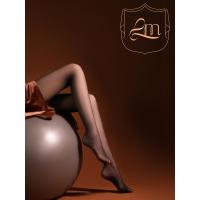 「柔情」无痕开裆丝袜无缝高腰大码情调性感天鹅绒黑色连裤袜