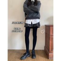 高端黑标天鹅绒哑光连裤袜女春秋季丝袜收腹提臀压力显瘦腿打底袜