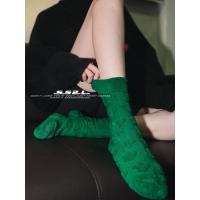 SS2L秋冬反穿仙人掌爱心花朵毛圈厚保暖中筒袜子男女情侣ins潮袜