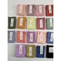 莫兰迪色长袜子女秋冬ins潮纯棉韩国日系卷边纯色堆堆中筒袜春秋