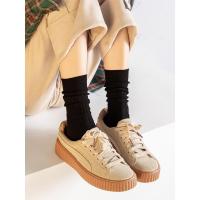 袜子女中筒袜纯棉堆堆袜春秋季日系学院风百搭高筒ins潮纯色长袜