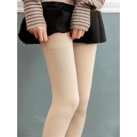 高个子加长版过膝袜子女春秋冬黑丝袜ins潮长筒防滑高筒大腿长袜