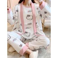 空气棉月子服秋冬纯棉产后11月份12初冬天哺乳睡衣春秋孕妇居家服