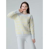 居家服女冬季长袖软绵绵保暖字母装饰长裤睡衣套装