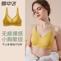 无痕内衣女无钢圈聚拢小胸专用薄款胸罩收副乳上托防下垂美背文胸
