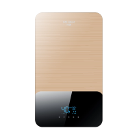 沐捷（MUJER）X3-5518速热式电热水器16升速热全智能恒温出水（黑金色）