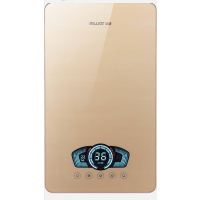 沐捷（MUJER）XS6-5520速热式电热水器20升速热全智能恒温出水（金色）