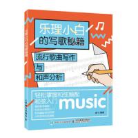 曲谱/五线谱/歌谱/流行歌曲写作与和声分析 钢琴弹奏乐谱基础入和弦编配教材 音乐歌  曲编曲教程书 基础乐理知识音