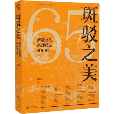 斑驳之美 解密水彩肌理技法65例 肖亚平 著 工艺美术（新）艺术 图书籍 