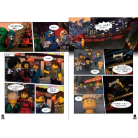 乐高幻影忍者漫画故事8 黑暗复兴3-6-8岁儿童动画卡通漫威英雄连环画小学生一二三年级课外阅读儿童读物男孩英雄冒幼
