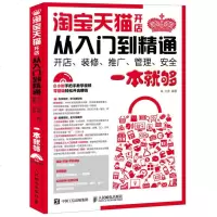 开店从入到精通 开店 装修 推广 管理 安全一本就够  新手学开网店教程创业大学 电子商务  网店经营图书籍