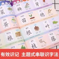 宝宝学前识字1000字 幼儿早教启蒙识字书 看图认字大全幼儿园小中大班教材  幼小衔接入学准备益智绘本 儿童识字卡片