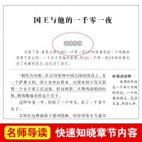 正版一千零一夜故事全集北京出版社适合小学生4-6三年级五年级四五年级上册必读经典书目天方夜谭课外阅读书籍读老师推荐看