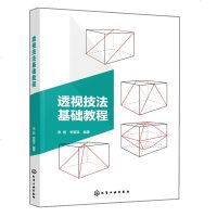 正版 透视技法基础教程 平行测点成角斜面倾斜曲线阴影反影透视技巧书籍 美术学绘画艺术设计建筑园林规划类专业参考教材图