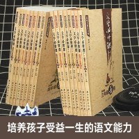 文学必修课 窦昕编全套16册 点亮大语文文库 3456三四五六年级春季暑假秋季寒假中小学教辅小升初窦昕课外阅读书籍这