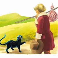 凯迪克奖作品穿靴子的猫一年级非注音版绘本阅读 幼儿园中大班硬皮儿童绘本启蒙2-3-4-6-7周岁小学生课外阅读书贵州