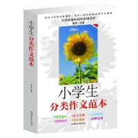 正版  小学生分类作文范本大全 写人写景记事想象应用考场小学生三四五六年级满分作文书 紧扣写作技巧精选素材辅导书