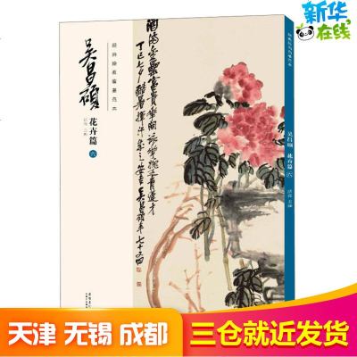 经典绘画临摹范本 吴昌硕 花卉篇 6 洪亮 编 工艺美术（新）艺术 图书籍 