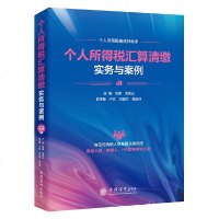 2020新版 个人所得税汇算清缴实务与案例 个人所得税精通好帮手 吴健 柴成山著税务人员纳税人HR管理者适用正版