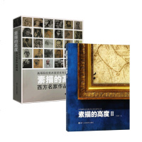 素描的高度系列Ⅰ+Ⅱ册西方素描作品集人物人体头像静物绘画艺术画册集技法临摹达芬奇丢勒拉斐尔伦勃朗 学生专业参考书籍浙