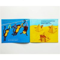 3-10岁开心数学双语启蒙绘本(套装14册) 学数学故事 如果你是一个加号 幼小衔接脑开发中英双语配套趣味数学游戏出