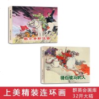 套装精装本连环画你追我赶一树红花朵朵开平凡的事业不平凡的人骑白骏马的人鄂尔多斯风暴