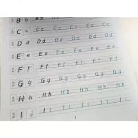 衡水体英文字帖 高中生 初中生2018 英语字帖衡水体名人名言 笔墨先锋 学生英语书法强化字帖