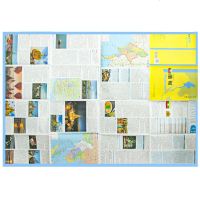 超详版缅甸地图 三合一大幅面地图+地理百科 世界分国地理地图 星球版 历史旅游留学资料工具书 膜防水 2020年新版