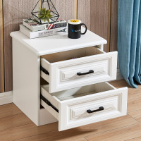 实木床头柜美式简约现代北欧床边小柜子储物柜迷你卧室收纳柜