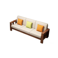 国云家居沙发木沙发接待沙发三人位GY199