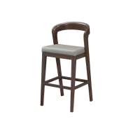 国云家居实木椅休闲椅靠背椅高吧椅GY228