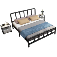 国云家居北欧铁艺床简约铁架床1.8米GY211