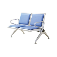 国云家居排椅两人位沙发办公椅连排椅等候椅两人位GY244