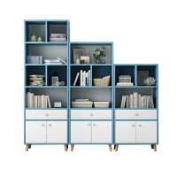 国云家居高低组合书柜落地置物架展示架展览GY281