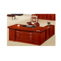 国云家居班台办公桌老板桌实木环保油漆1.8米GY417