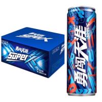 助力湖北，领劵后只49.9元！雪花啤酒 9度勇闯天涯superX纤体听 整箱装330ml*24听