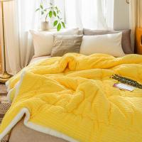 2019懒人被子多功能牛奶绒被子冬被加厚保暖被芯丝绵被宿舍单人学生春秋被儿童太空被