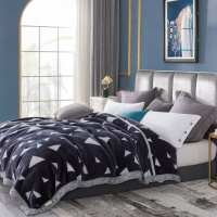 2019懒人被子多功能拉舍尔毛毯被子床单加厚双层法兰绒单人学生宿舍冬季盖毯网红抖音同款