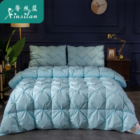 2019懒人被子多功能羽绒被95白鹅绒纯棉鹅绒被学生宿舍被子加厚保暖冬被纯色网红抖音同款