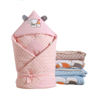 2019懒人被子多功能婴儿抱被秋冬季加厚保暖棉花儿包被初生儿小被子宝宝抱毯外出网红抖音同款
