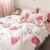 2019懒人被子多功能四件套纯棉全棉被子被套床单网红被罩少女心床上用品三件套ins4网红抖音同款