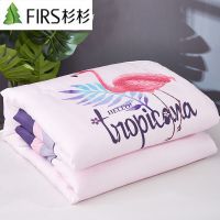 2019懒人被子多功能机洗冰丝全棉夏被空调被夏凉被纯棉被子春秋薄被子单双人被芯网红抖音同款